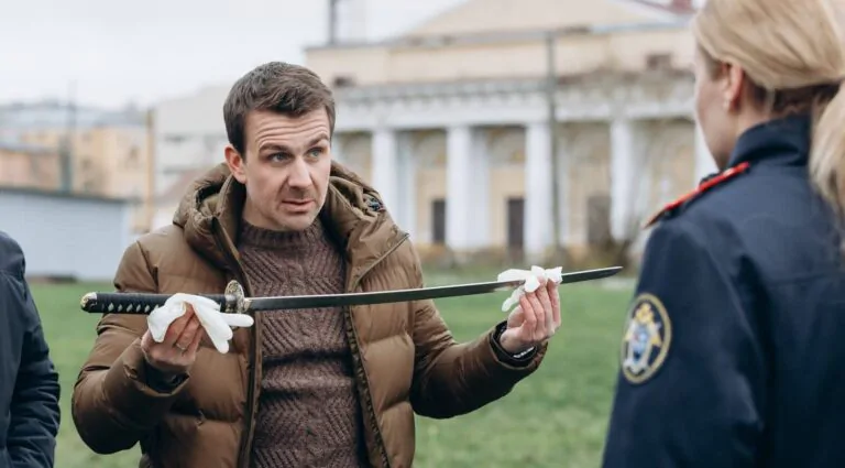 Момент из трейлера сериала Невский